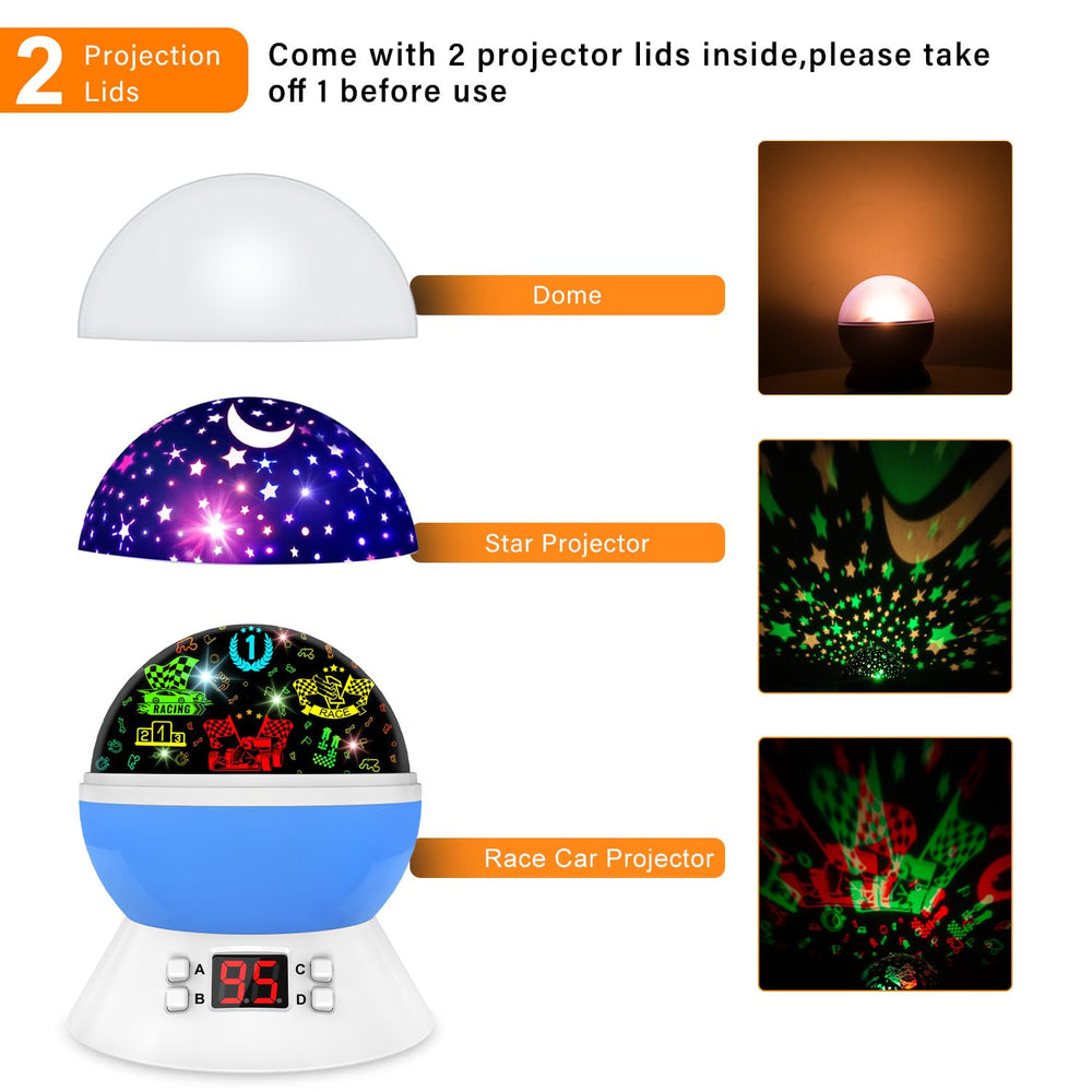 MOKOQI Gift Night Light for Boys makes a thoughtful present for ages 3-8.