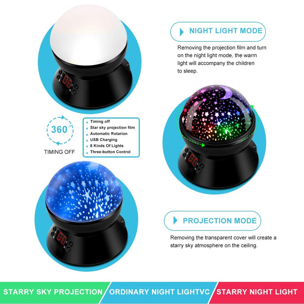 MOKOQI night light gift idea for kids' birthdays