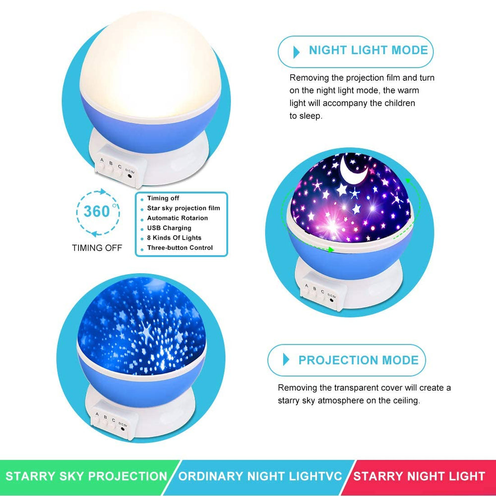 MOKOQI star projector in packaging display shows gift-ready appeal.