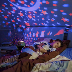MOKOQI Star Projector powered by USB or four AAA batteries for portability