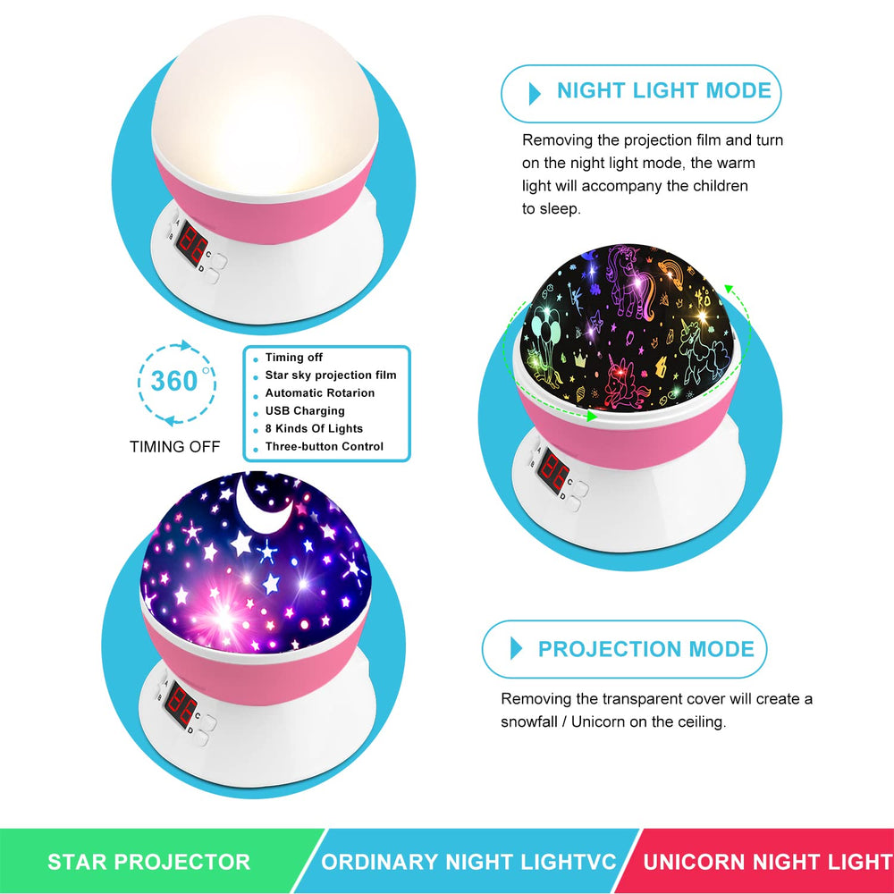 MOKOQI Night light supports USB or battery power for flexible use.