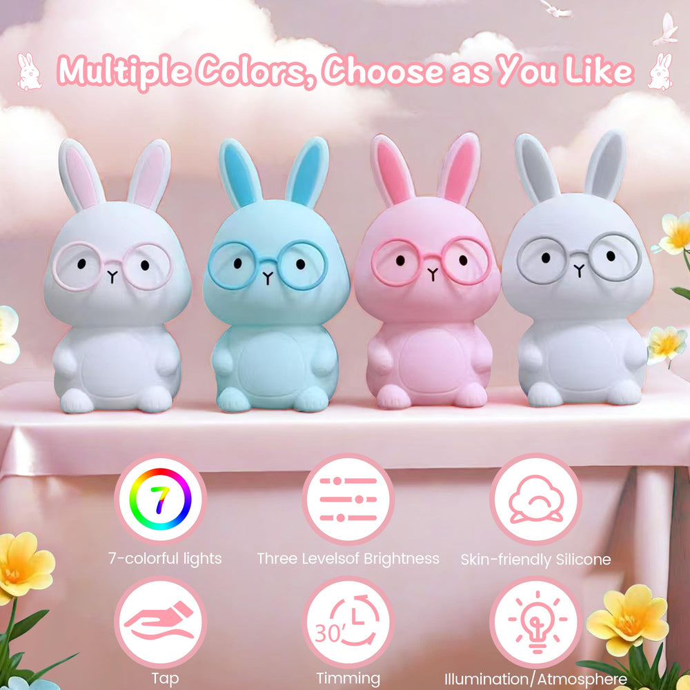 MOKYDUO Easter and birthday decor light adds playful charm in any room.
