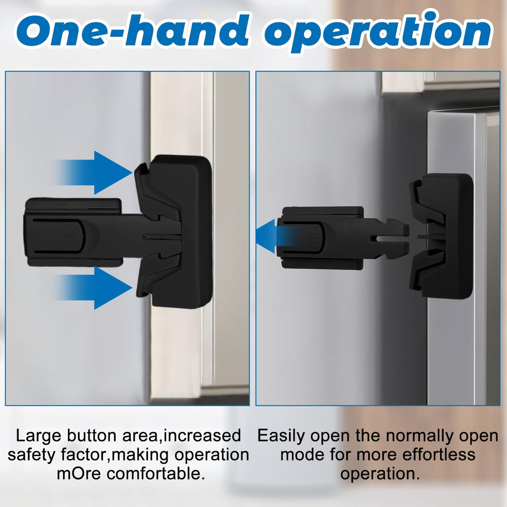 Molain ABS material fridge lock delivers durable, non-toxic protection.