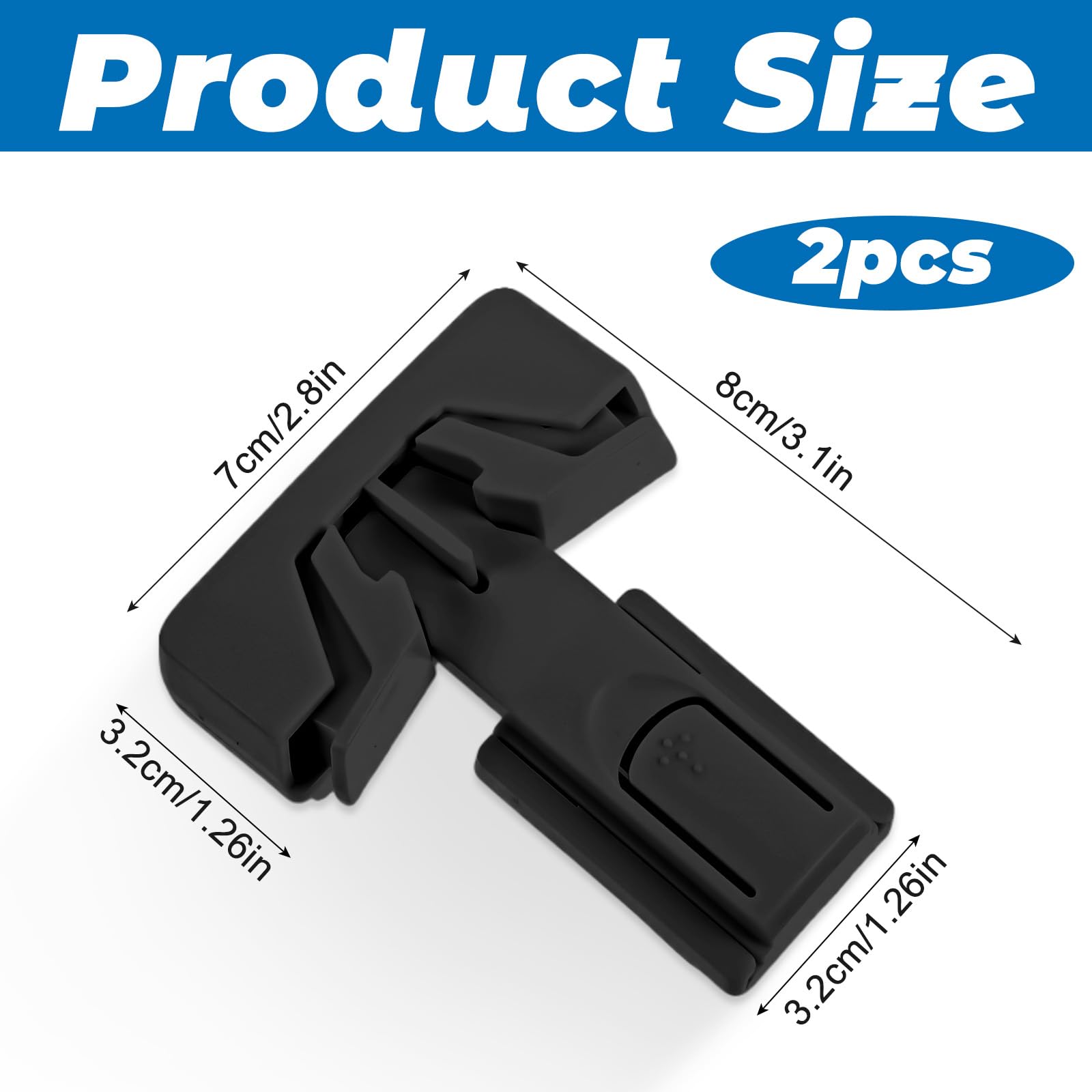 Molain fridge lock easy install requires no tools for quick, clean setup.