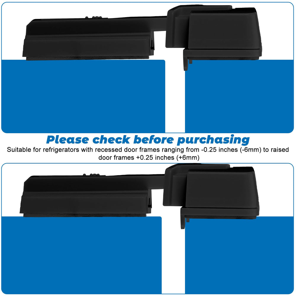 Molain fridge lock uses strong adhesive for secure adhesion on varied door frames.