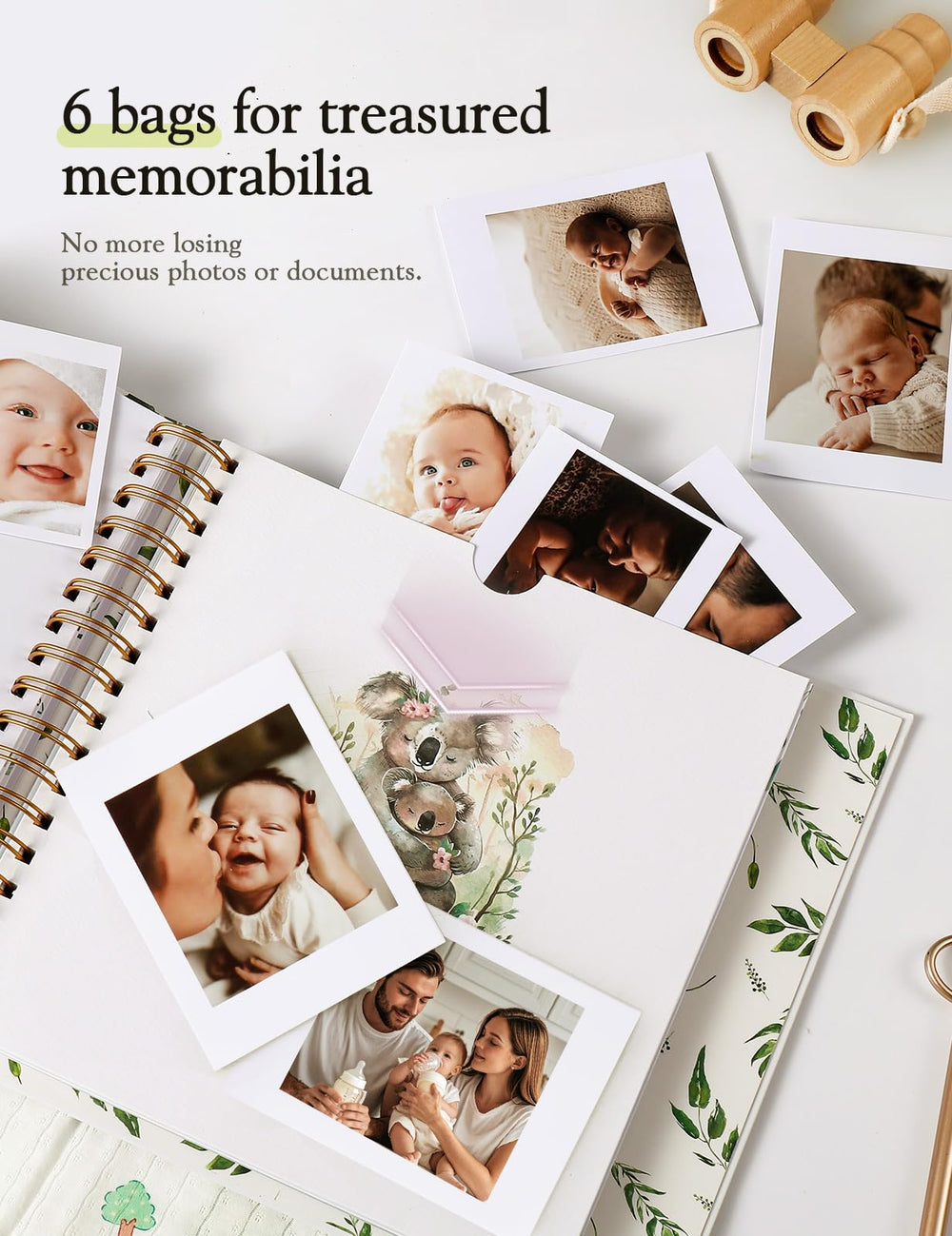Molekaus Baby Memory Book gift box presents a ready-to-gift keepsake for new parents.