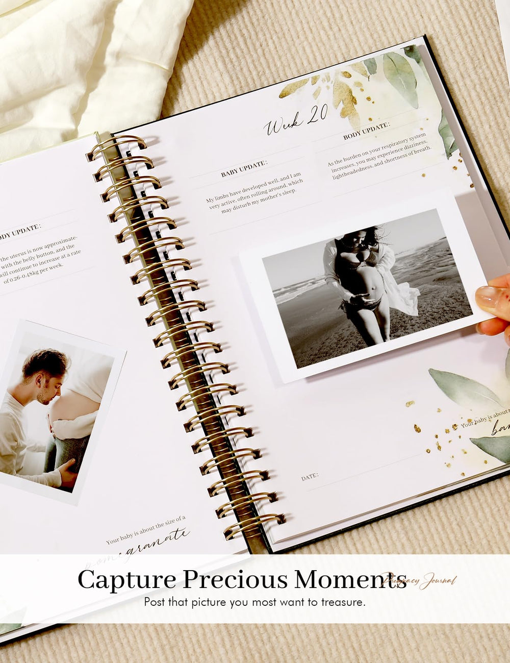 Molekaus birth record blank pages: capture newborn details after birth.