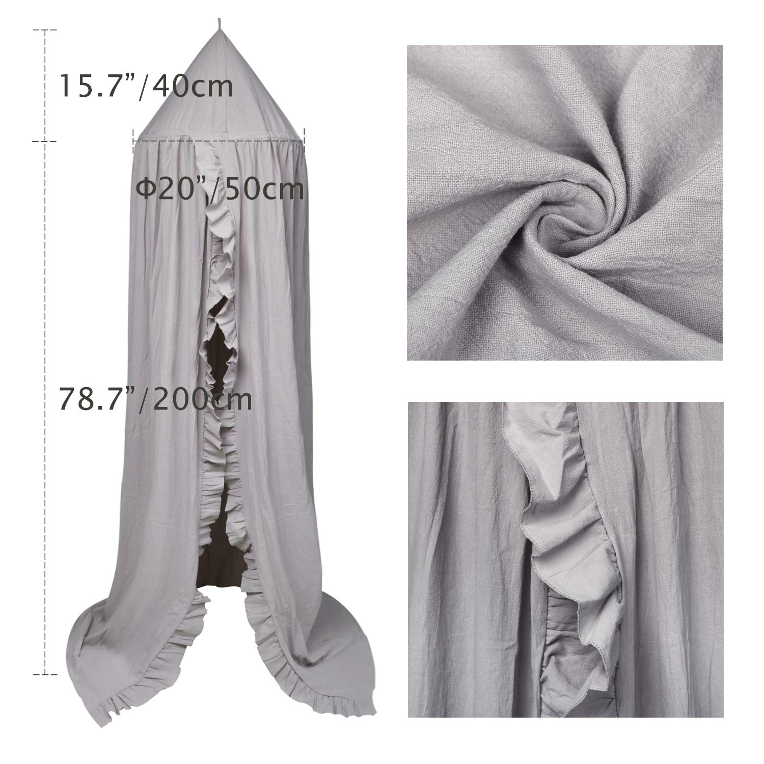 MOMAID Bed Canopy assembly is quick for busy parents