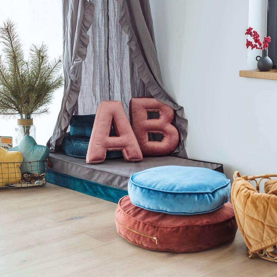MOMAID Bed Canopy dimensions help fit over toddler beds, mats, or rugs