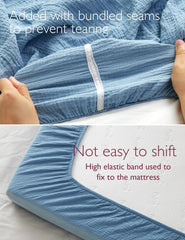 Momcozy 100-percent-cotton-soft-fabric provides gentle skin contact for baby.