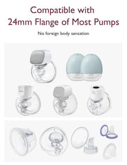 Momcozy 17mm flange insert pack shown for easy replacement and consistent fit.