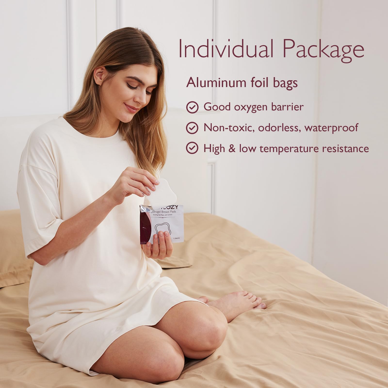 Momcozy 20-pcs nursing pads kit supports everyday breastfeeding needs