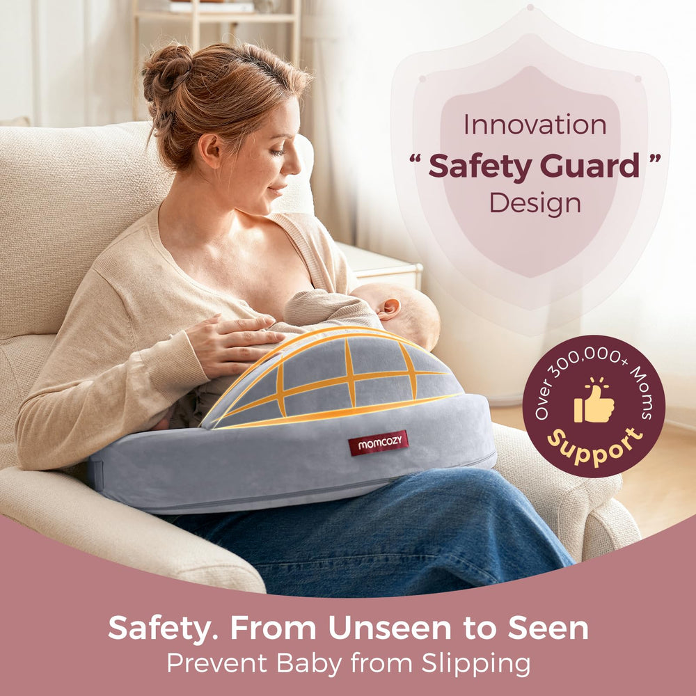 Momcozy adjustable waist strap ensures a stable fit for different bodies.