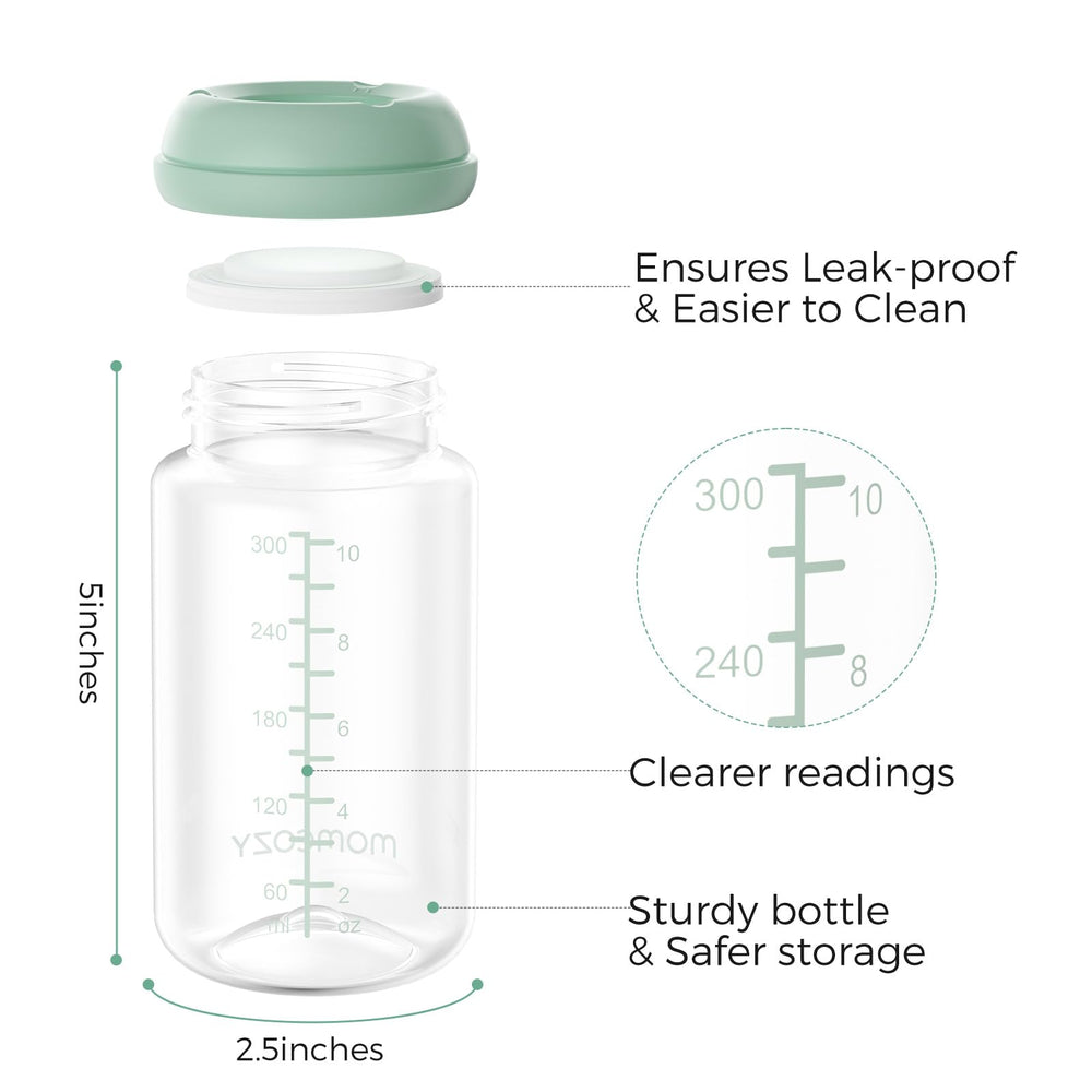 Momcozy all-in-one feeding solution covers warming, storing, and feeding