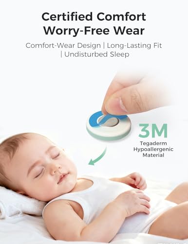 Momcozy app shows temperature trends for easy monitoring