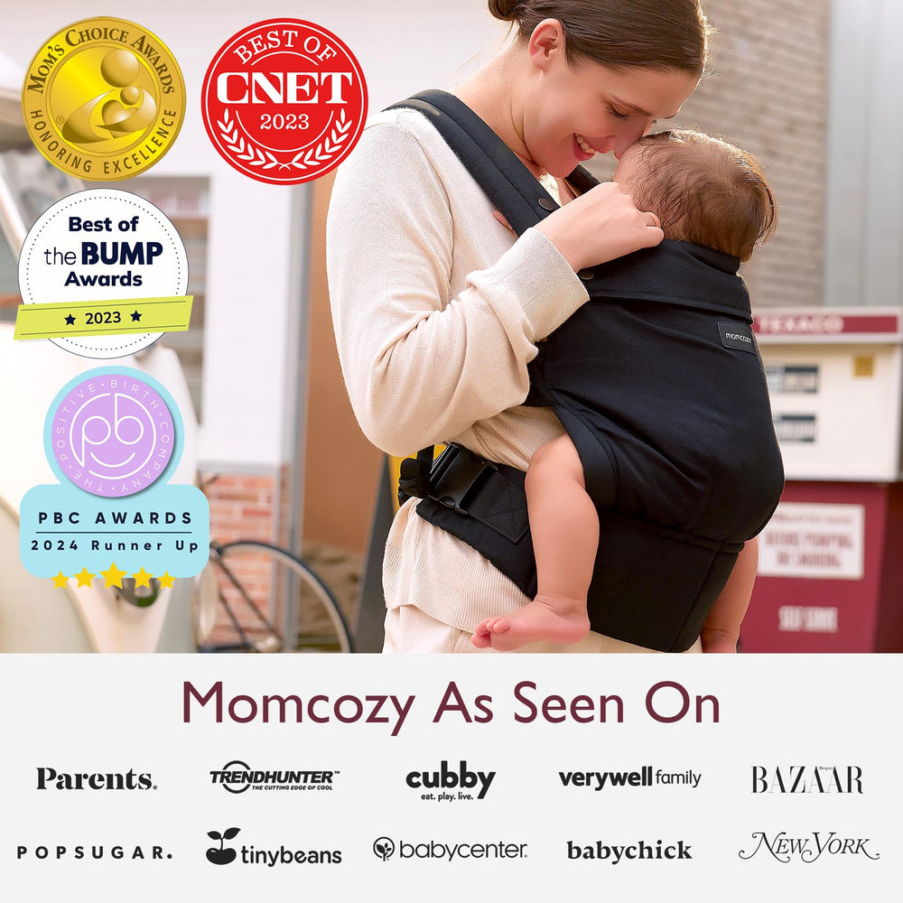 Momcozy Baby Carrier adjustable straps customize caregiver fit