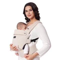 Momcozy Baby Carrier ergonomic comfort on the wearer for hands-free daily use