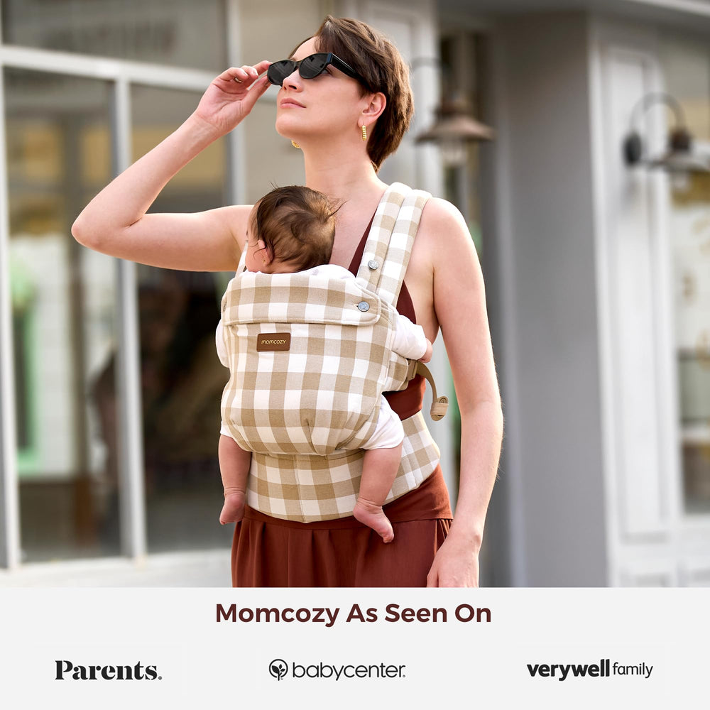 Momcozy baby carrier enables hands-free moments for moms and dads