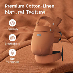 Momcozy baby carrier three-stage adjustment adapts as your child grows.