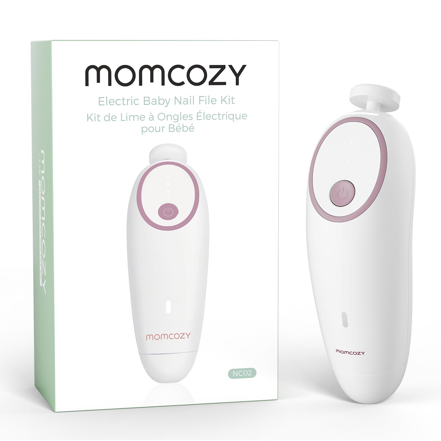 Momcozy child friendly pink design enabling calm grooming