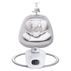 Momcozy Baby Swing Cushion Insert in use, supporting cozy naps and secure swing seating.