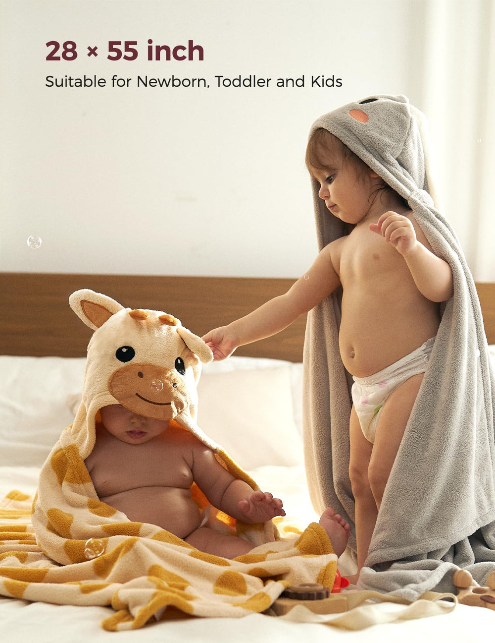 Momcozy care-instruction close-up emphasizes machine-washable, quick-drying care