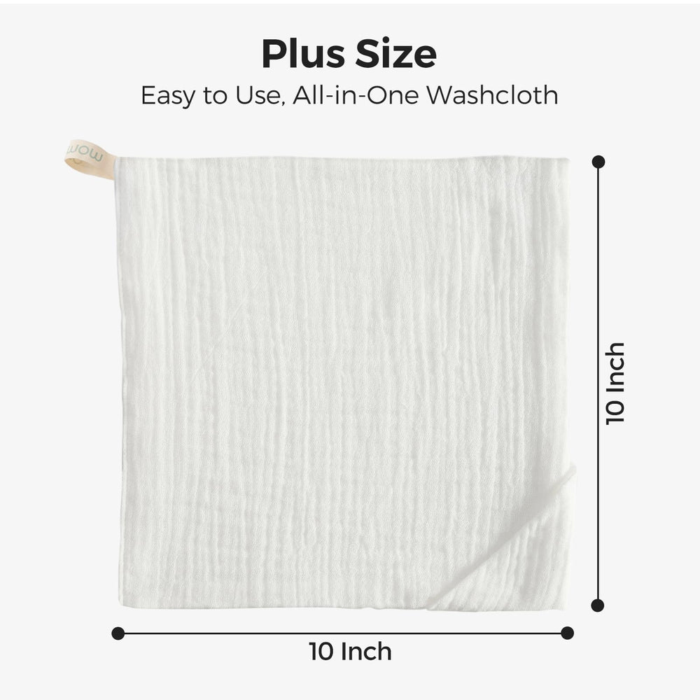 Momcozy washcloths are perfect for on-the-go baby care and travel