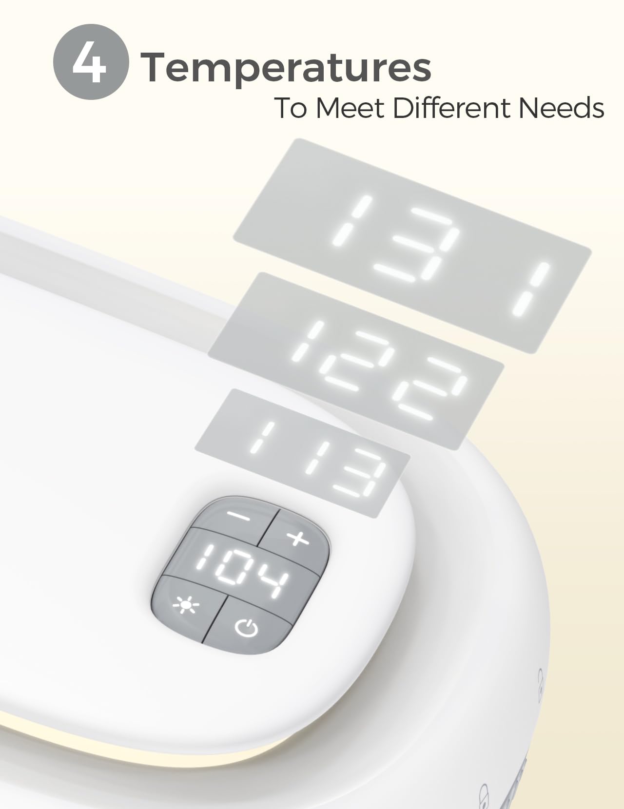 Momcozy baby wipe warmer with moisture seal preserves wipe softness and moisture