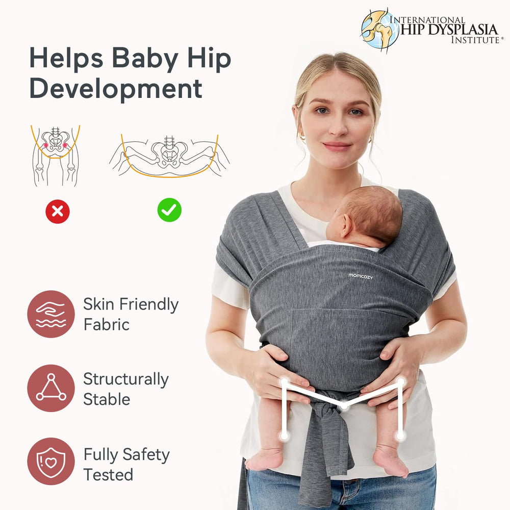 Momcozy Baby Wrap breastfeeding-privacy enables discreet feeding while worn.