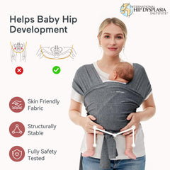 Momcozy Baby Wrap breastfeeding-privacy enables discreet feeding while worn.