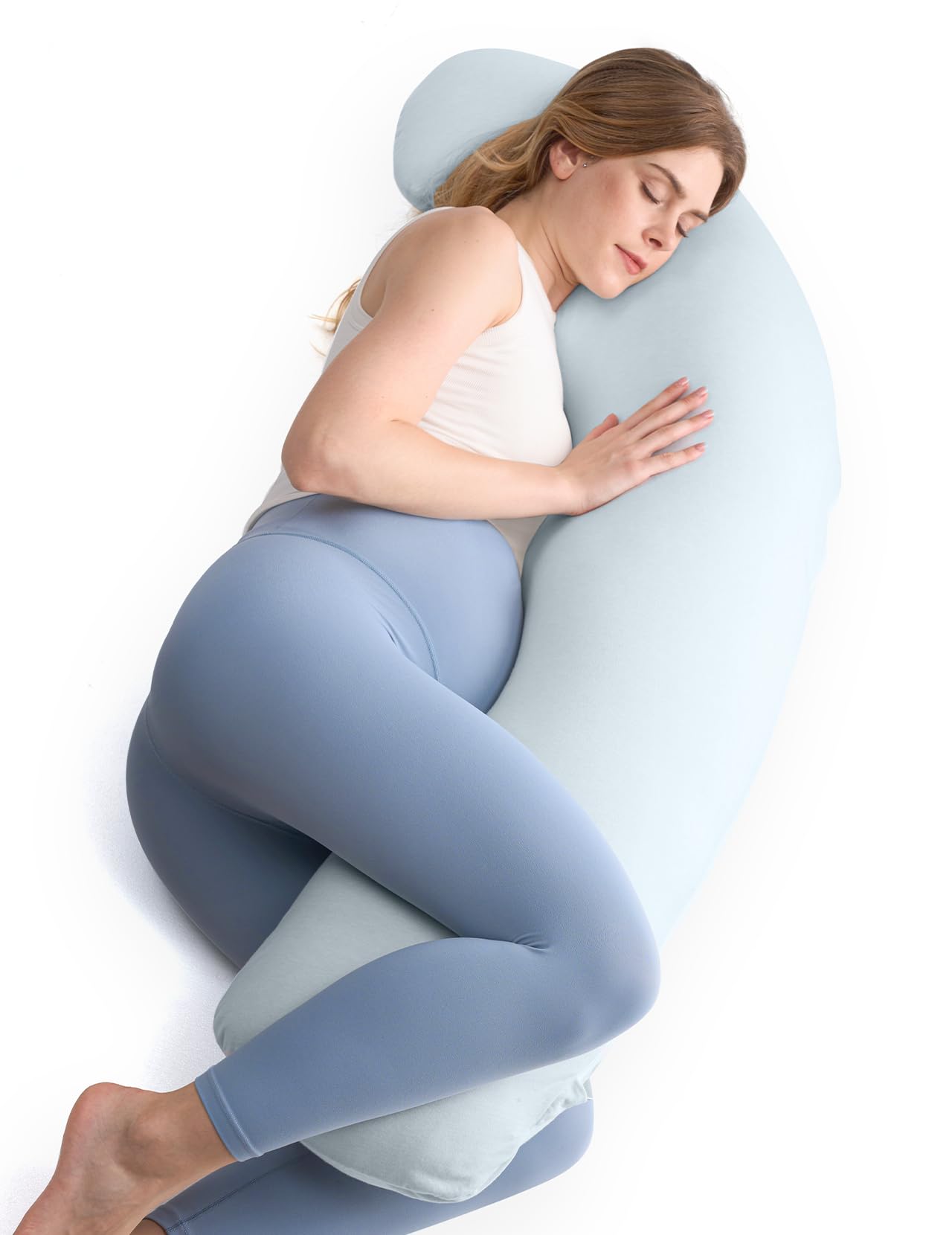 Momcozy pillow adds bedtime comfort with breathable, lasting materials.