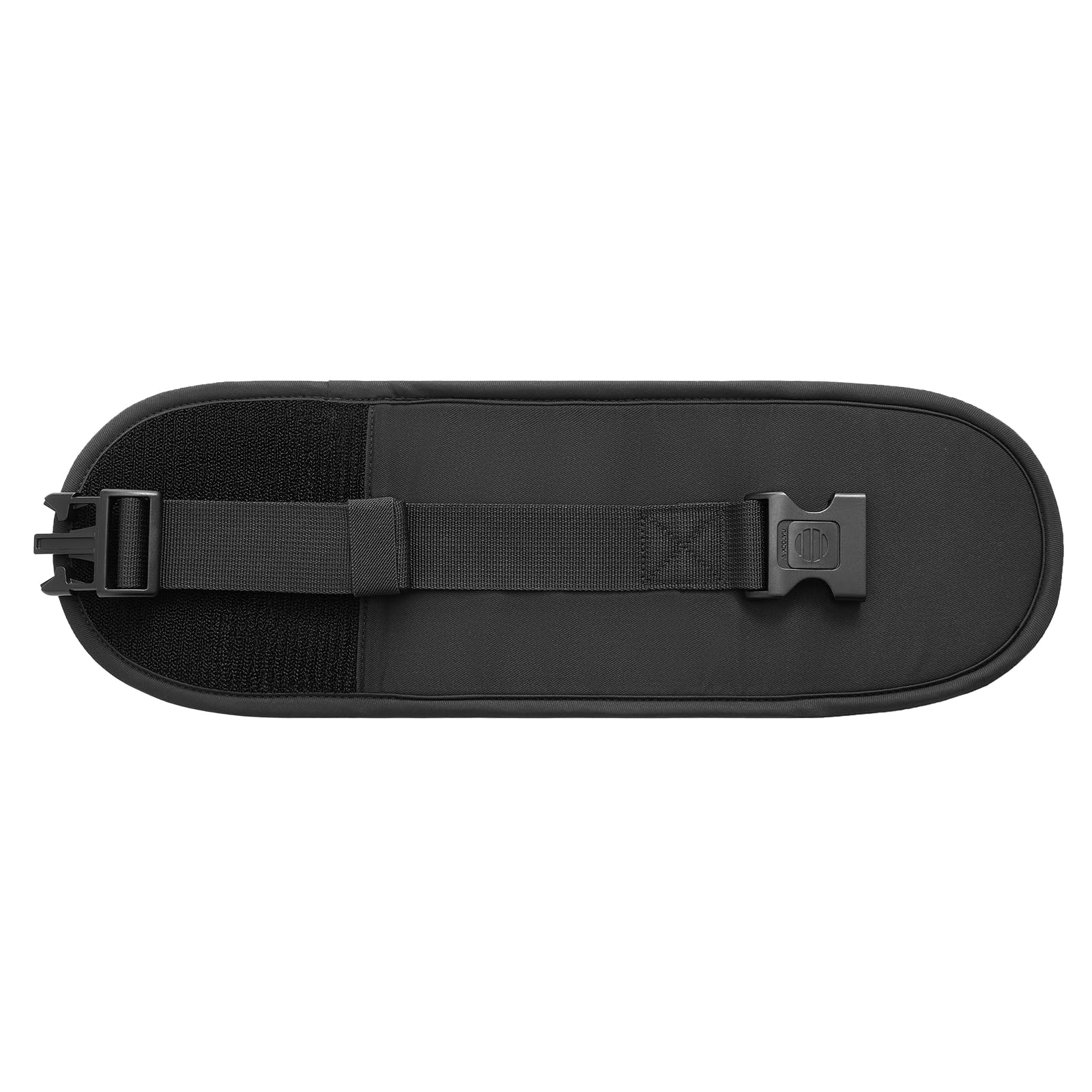 Momcozy belt extender extends Move2Fit waistband for longer, more comfortable baby-carrying sessions.