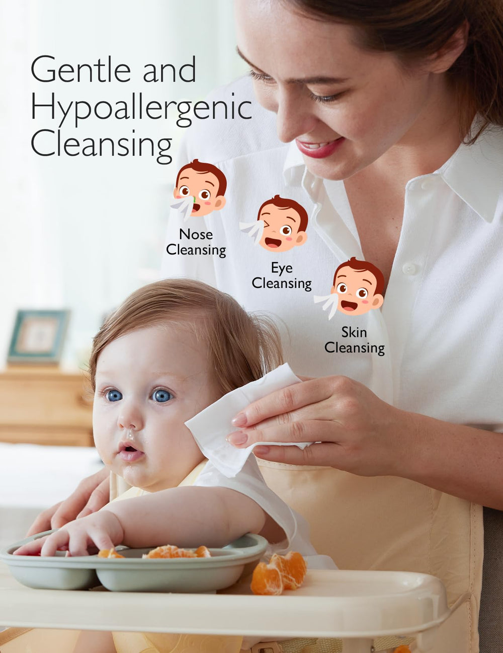 Momcozy biodegradable wipes eco pack helps reduce waste without sacrificing hygiene.