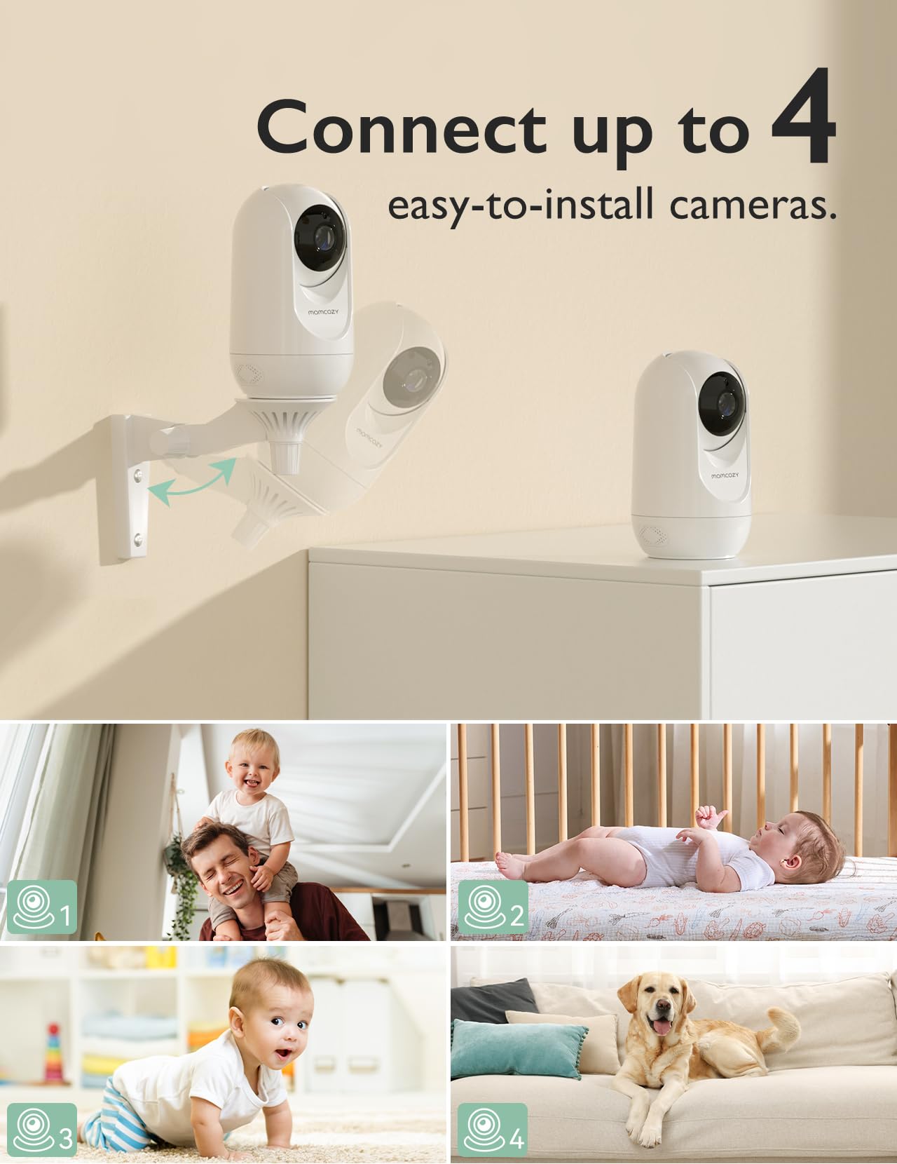 Momcozy BM01 temperature sensor helps track room climate.