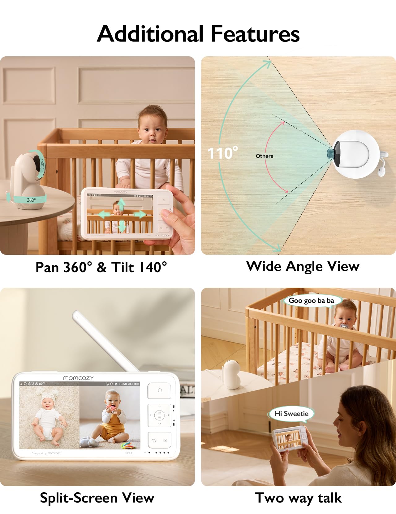 Momcozy BM03 local video playback enables quick review