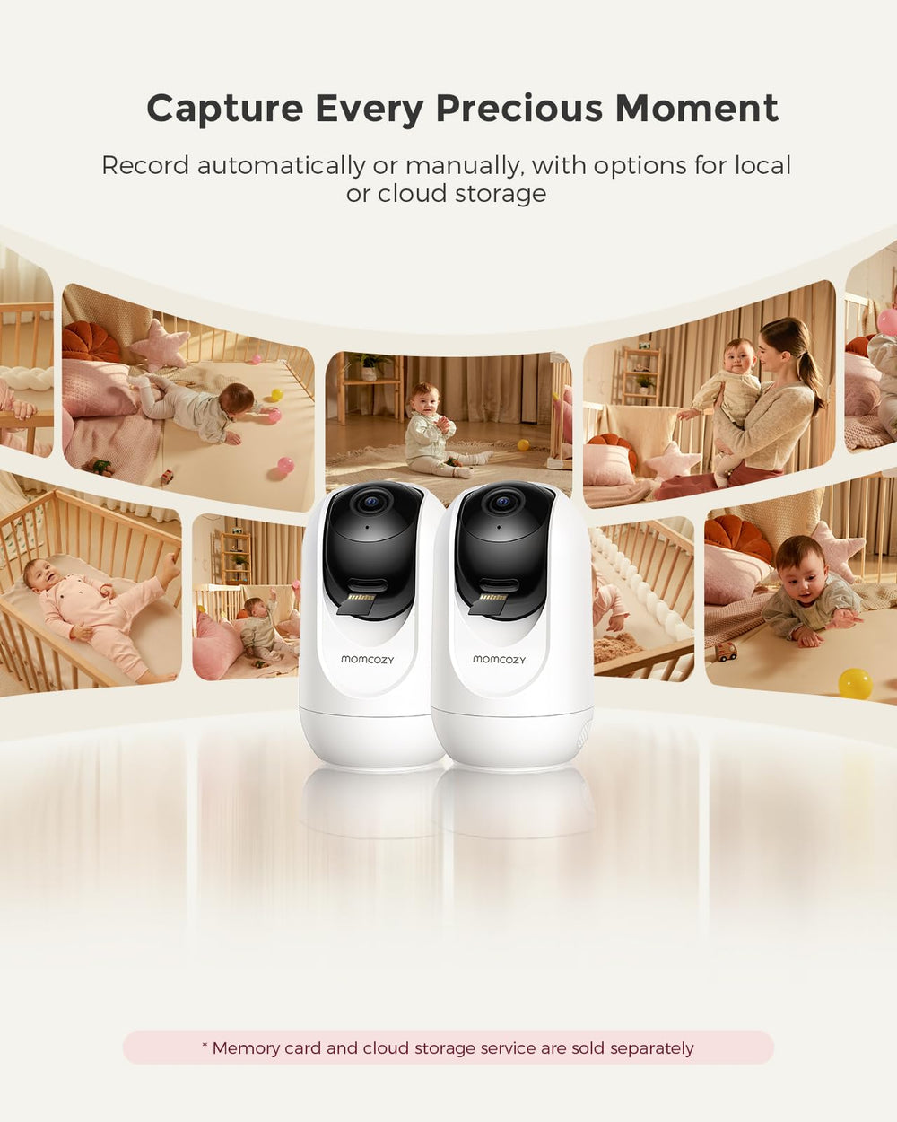Momcozy BM04 night vision delivers clear images in darkness