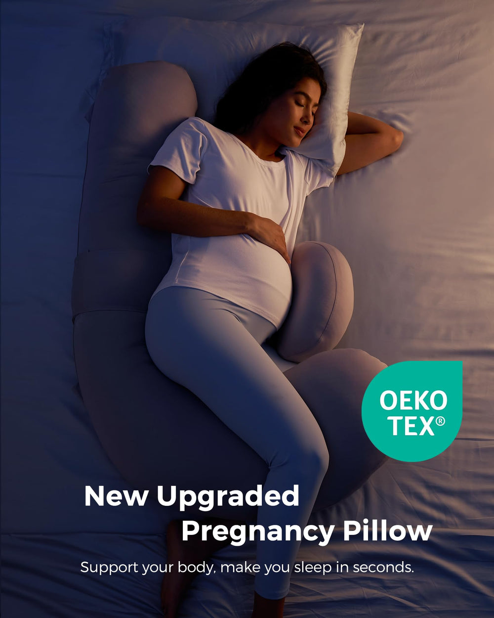 Momcozy bottle-feeding-postpartum-support pillow aids comfortable postpartum nursing.