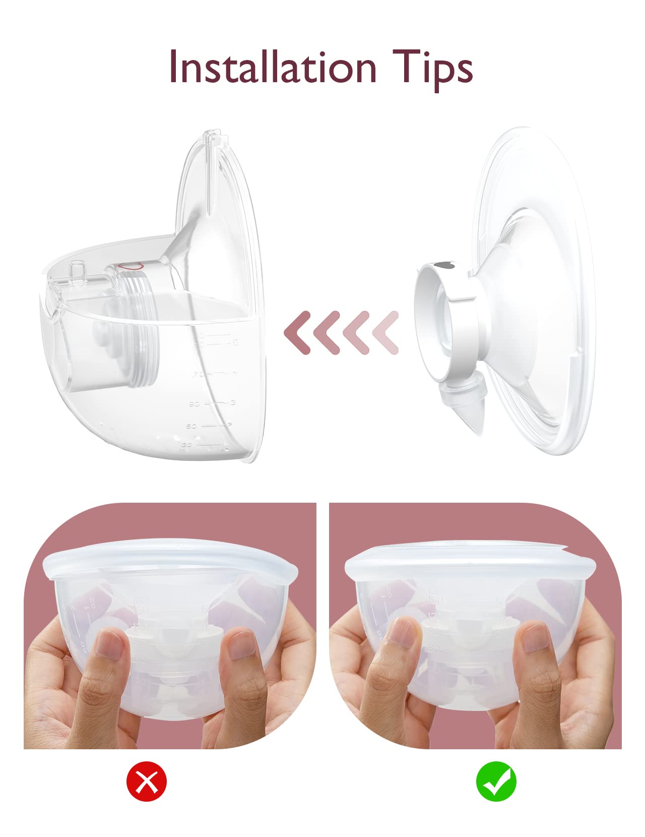 Momcozy M5 wearables parts are easy to clean with warm soapy water.