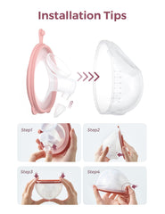 Momcozy BPA-free silicone pump parts for milk safety