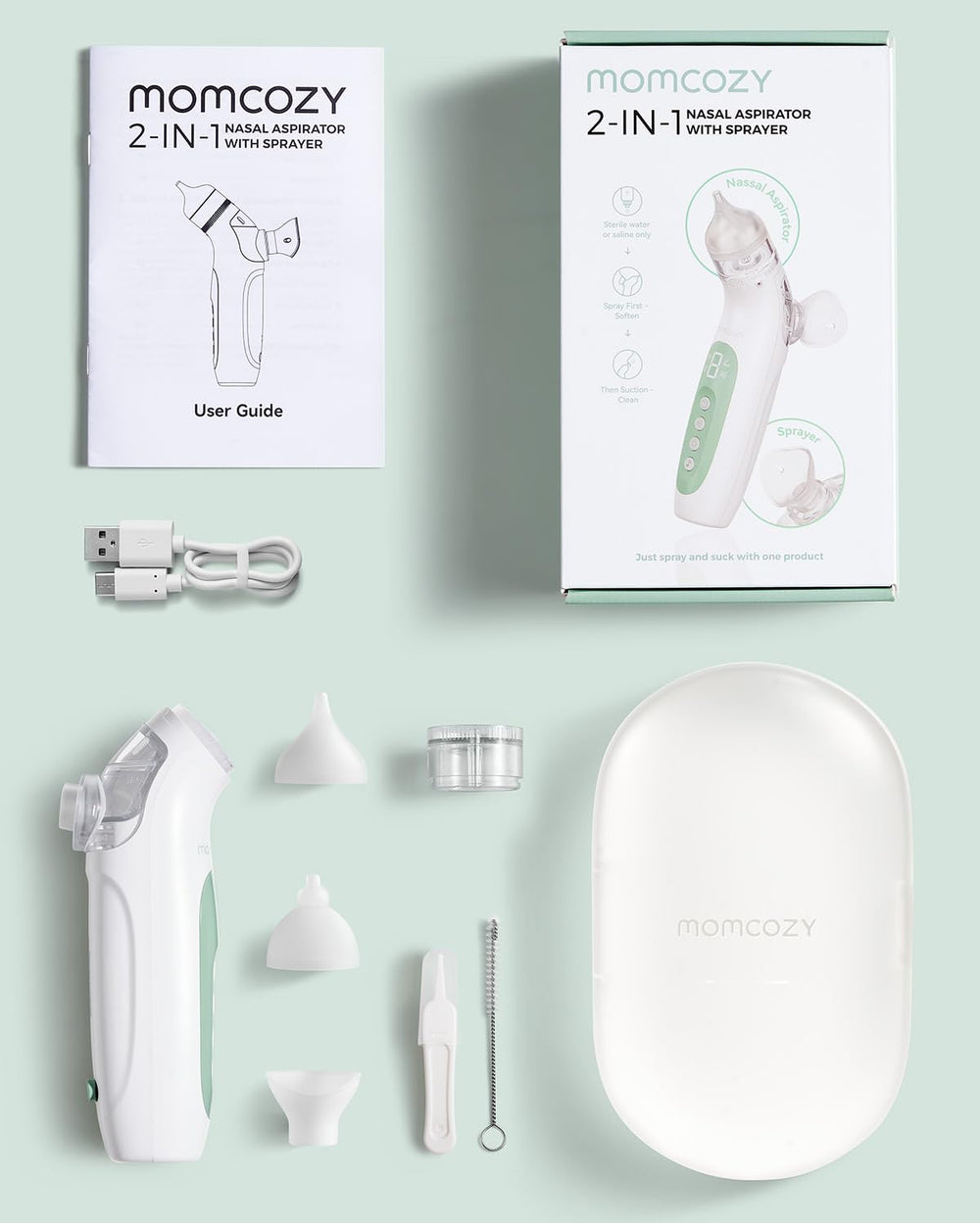 Momcozy BreezyClear portable design fits busy parents on the go.