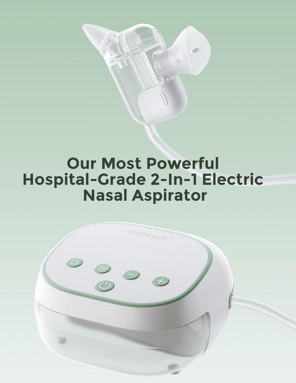 Momcozy BreezyClear Pro automatic shutoff highlights safety after six seconds of moistening.