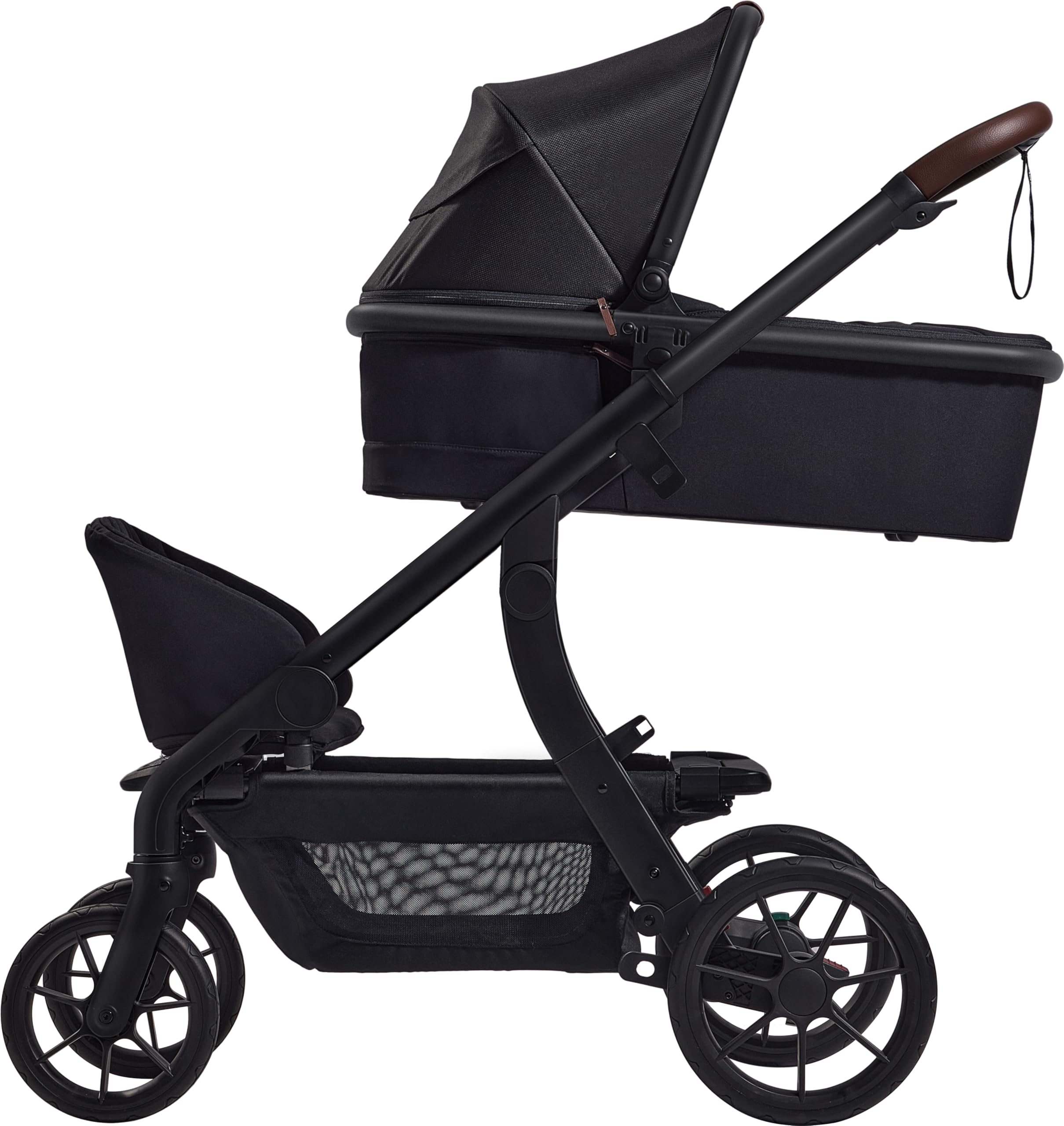 Momcozy carrycot attachment reinforced base—stable support up to 50 lbs.