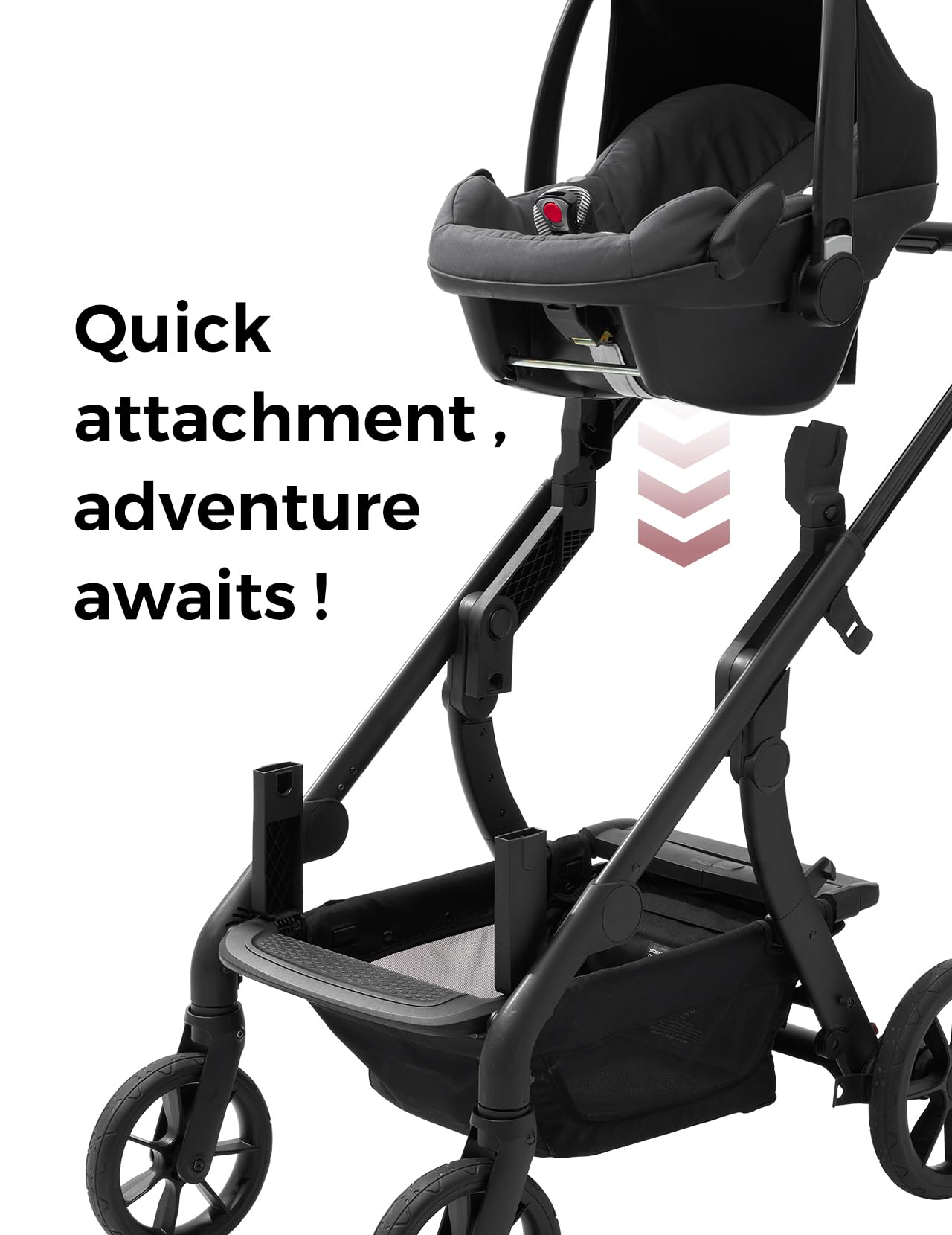 Momcozy ChangeGo supports newborn-friendly transitions for early outings.