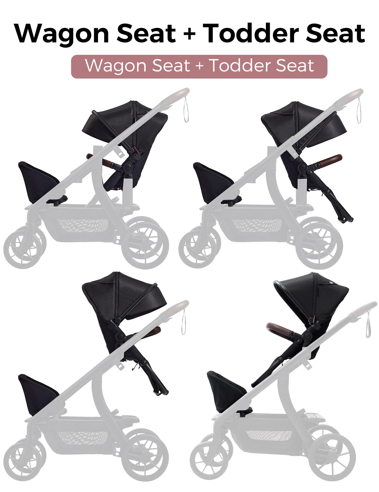 Momcozy ChangeGo breathable cushioned seating for comfy rides