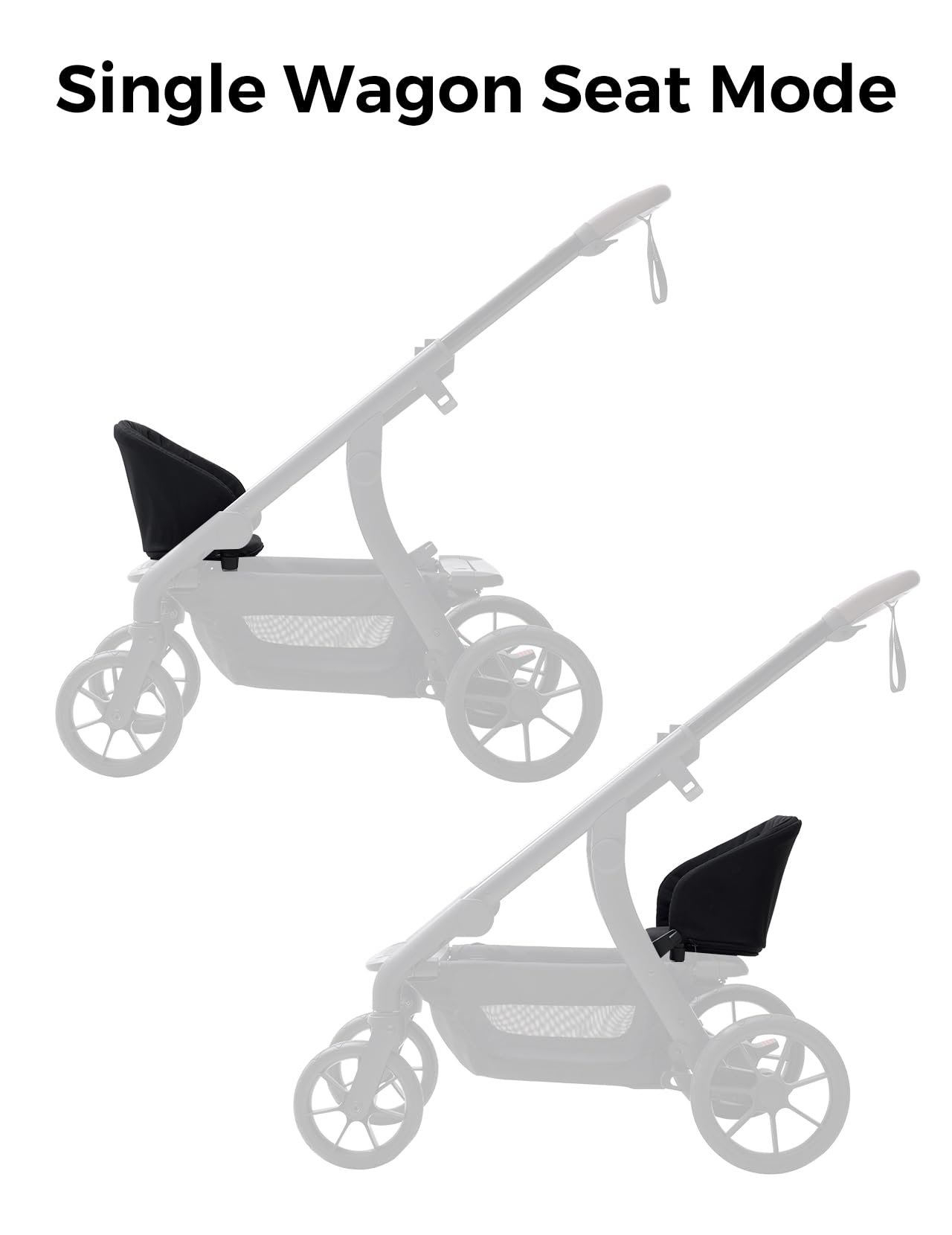 Momcozy ChangeGo safety harness in use for secure ride