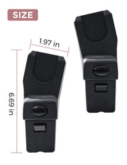 Momcozy ChangeGo enables a seamless travel system between car seat and stroller.