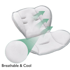 Momcozy CocoSway removable washable cover for easy cleanup after messes.
