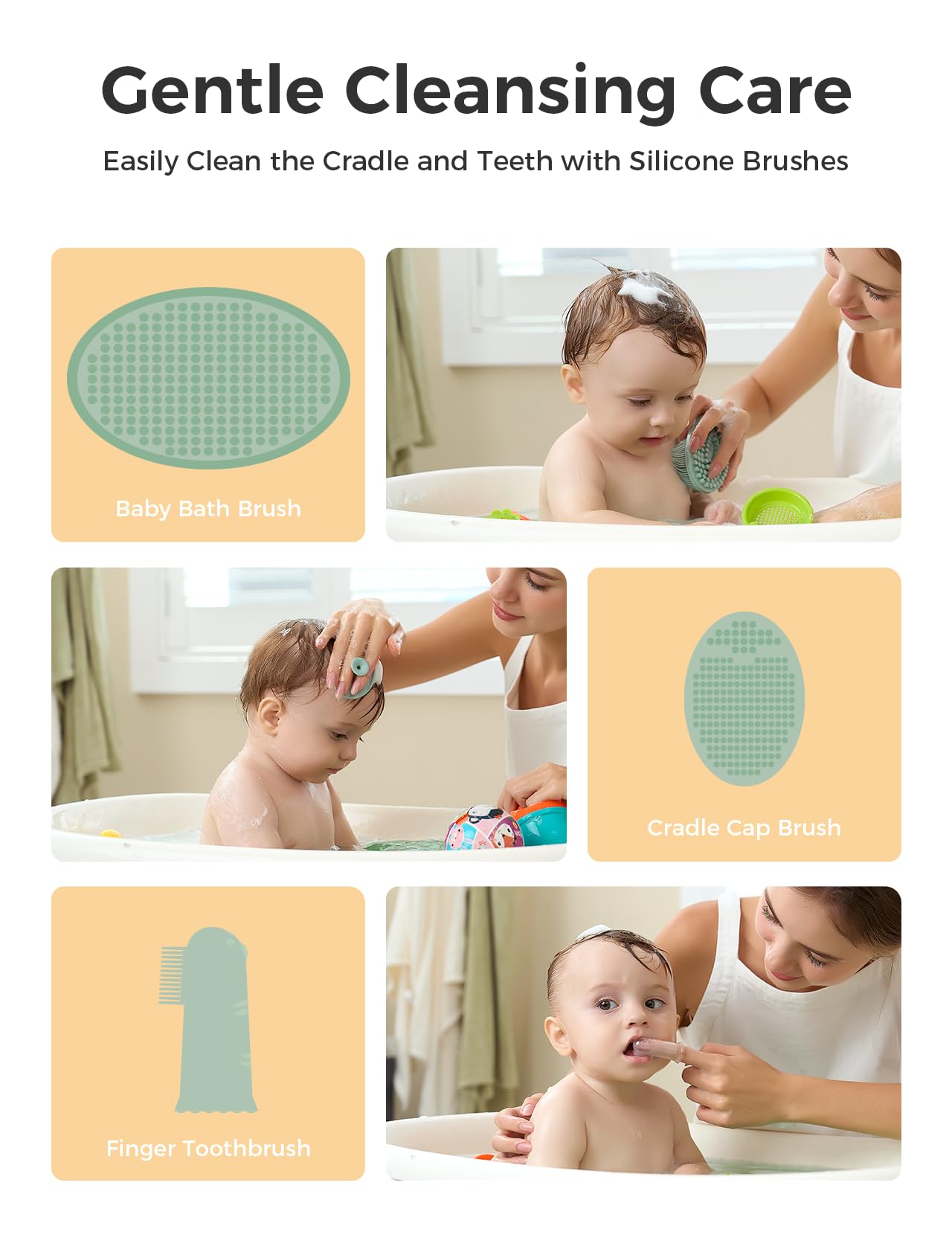 Momcozy gas relief tubes designed with medical-grade soft materials for comfort
