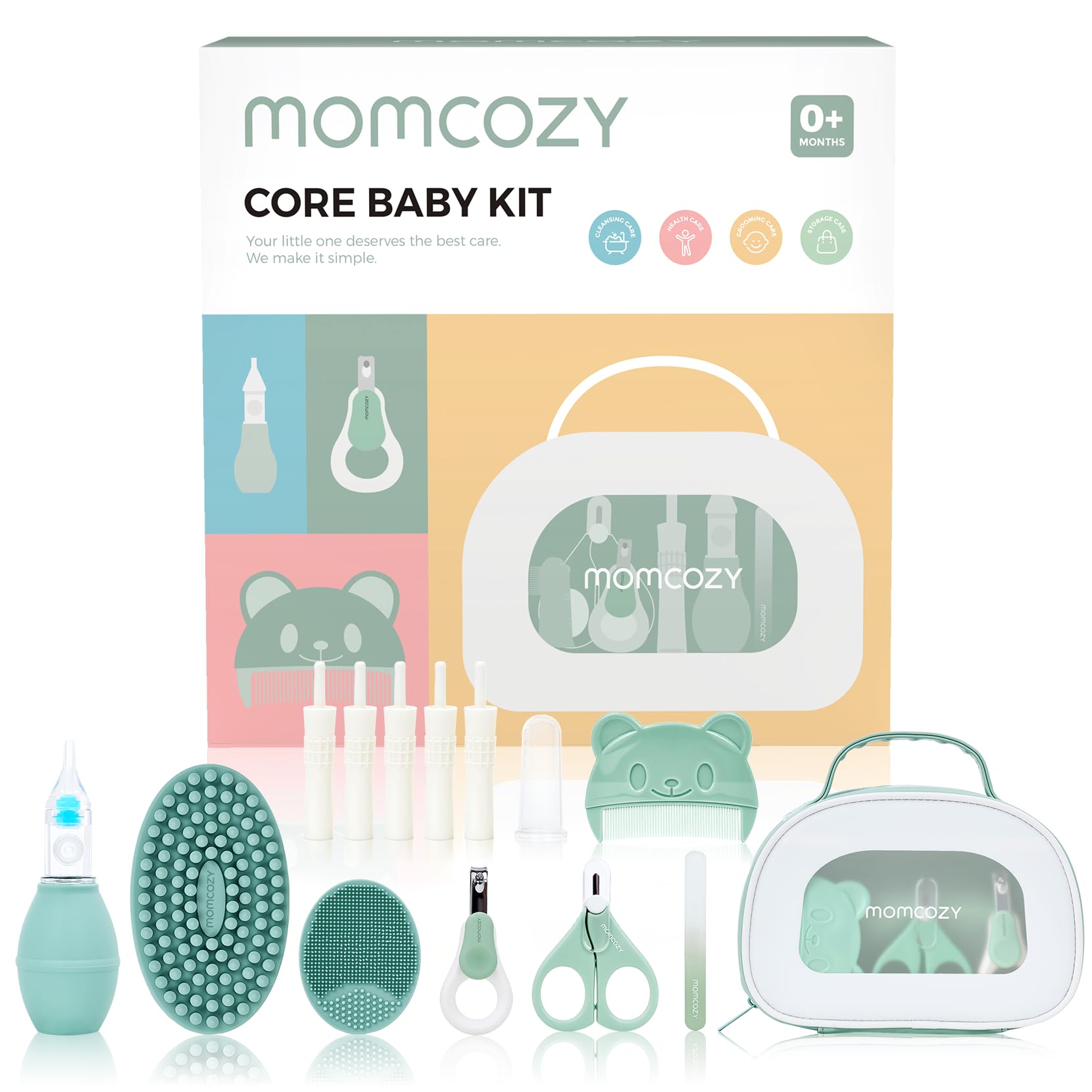Momcozy Core Baby Kit storage case keeps essentials organized for on-the-go care