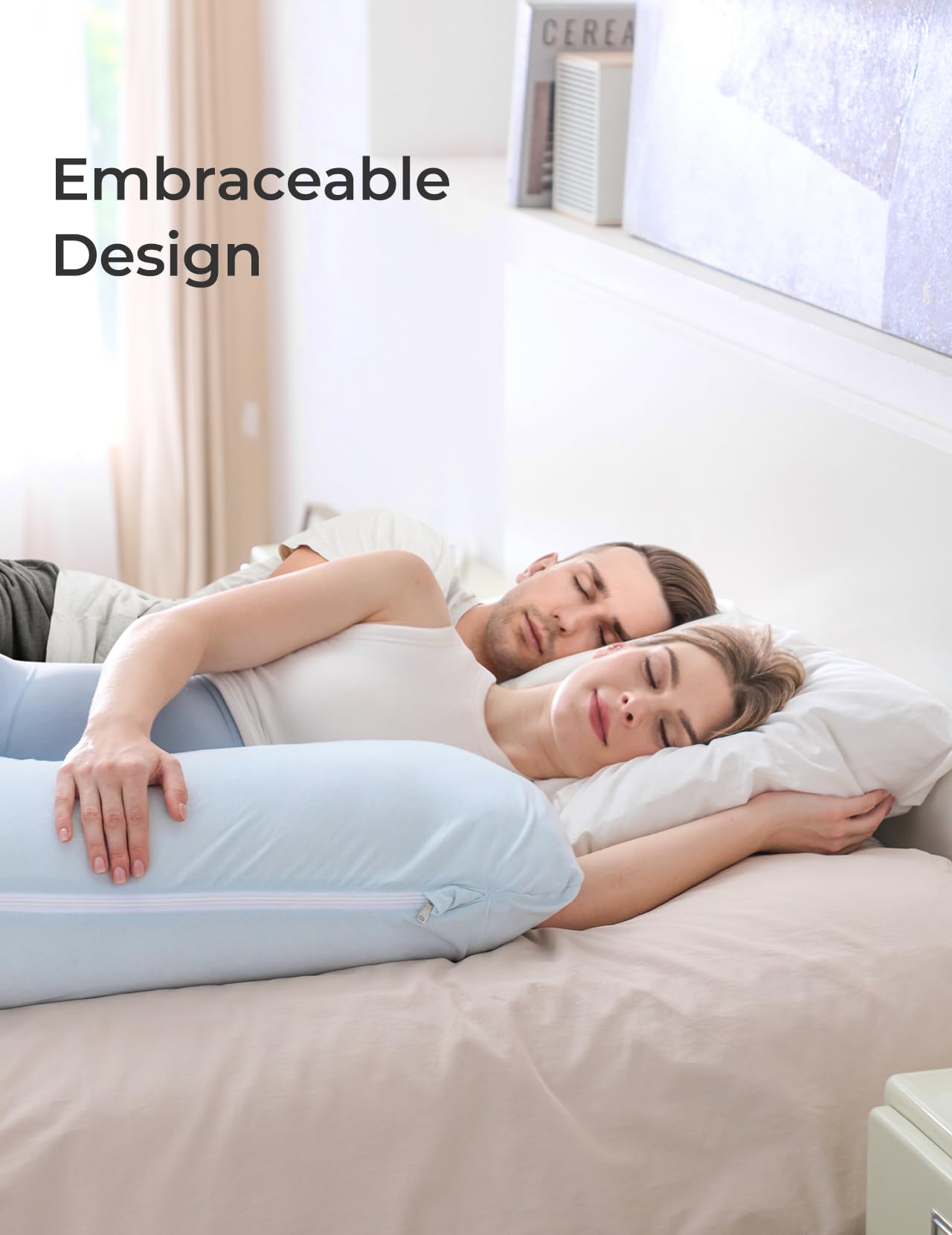Momcozy cocoon cover offers soft jersey-knit comfort.